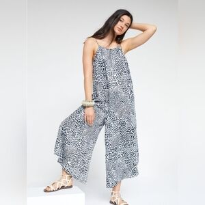 Anthropologie Breezy Wide-Leg Jumpsuit